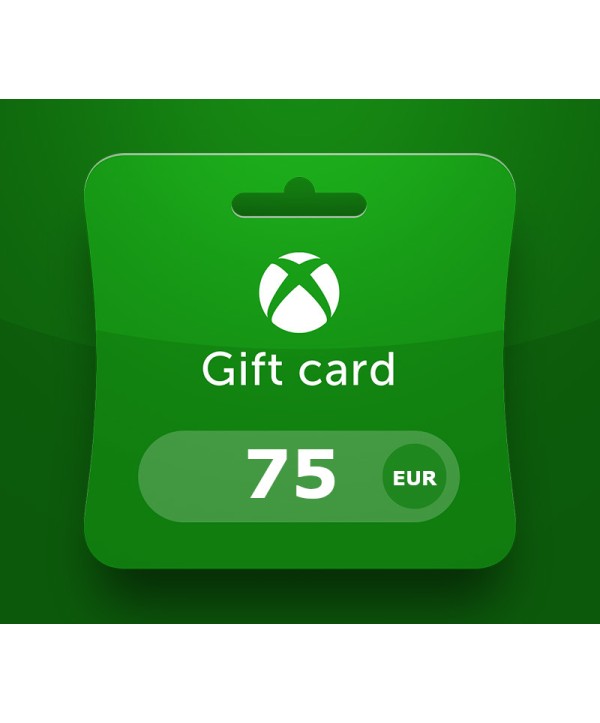 XBOX Live EUR 75 Prepaid Card Xbox One Key GERMANY